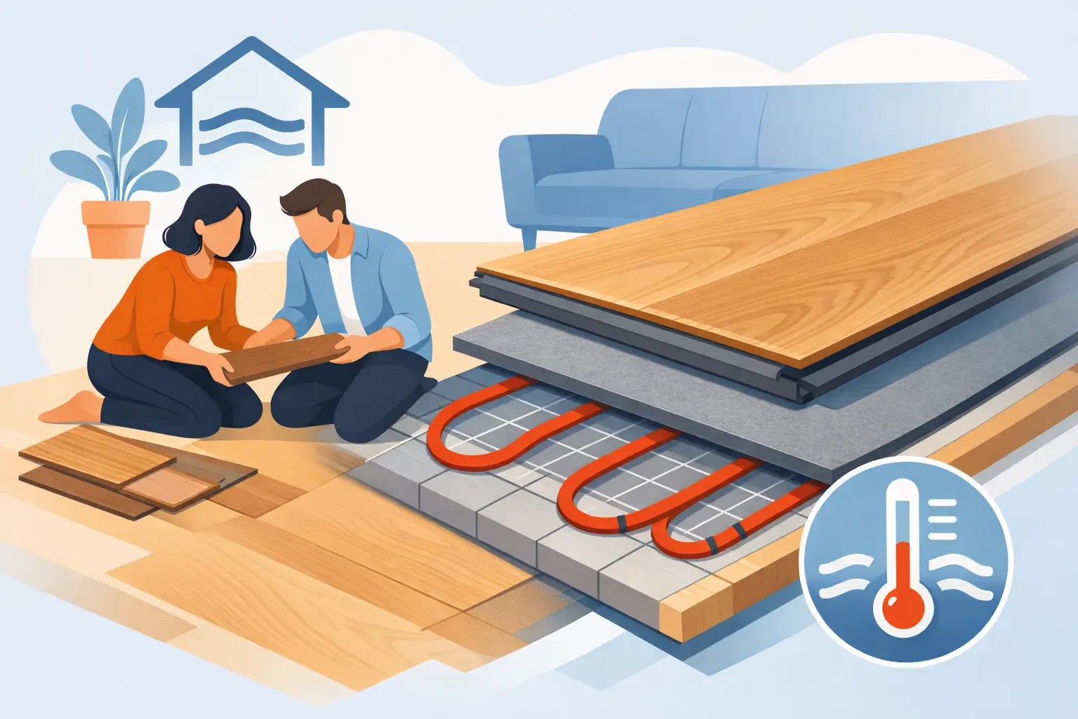 Top Klickvinyl für Fußbodenheizung finden