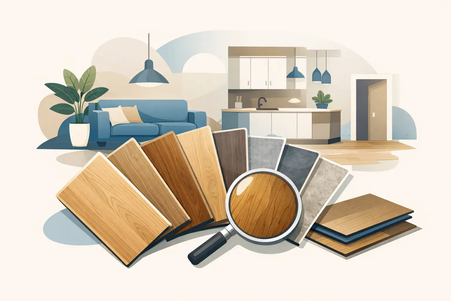 7 starke Vinylboden-Marken für Wohnungen