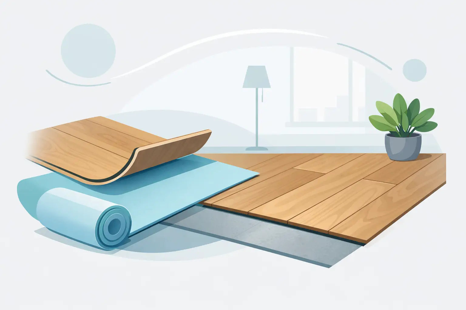 Die richtige Unterlagsmatte für Klickvinyl