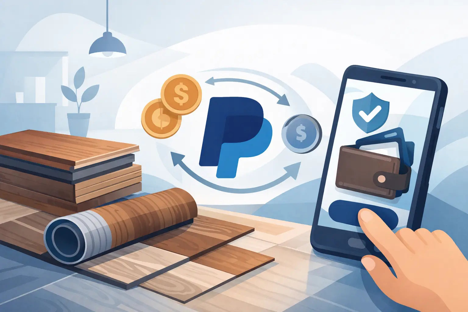 Vinylboden kaufen mit PayPal - sinnvoll?