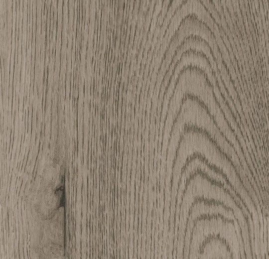 Forbo Allura Decibel Vinylboden in Greige Antique Oak, 0,35 mm, mit Holzmaserung und Klebevinyl, langlebige Bodenbelag.