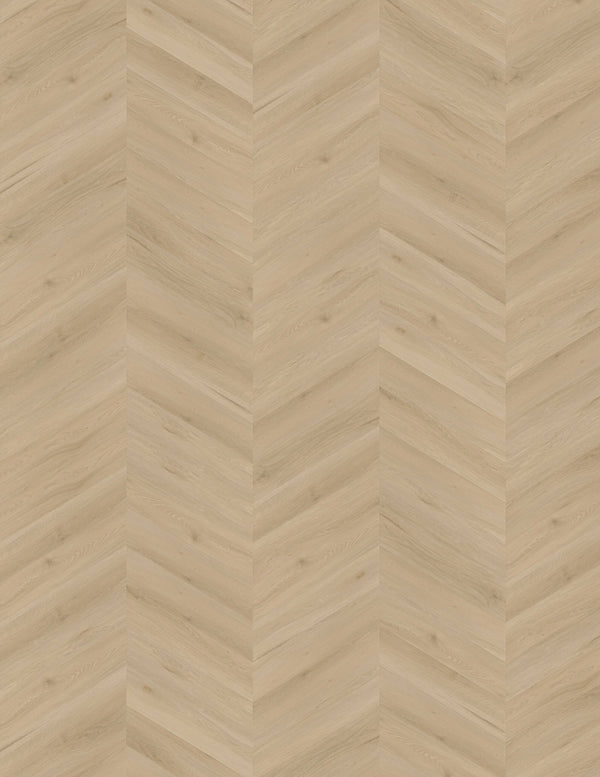 Vinylboden IPC Opal Chevron Eiche Den Bosch, Klebevinyl mit geölter Eichenoptik, gestreift, langlebig, hochwertiges Design