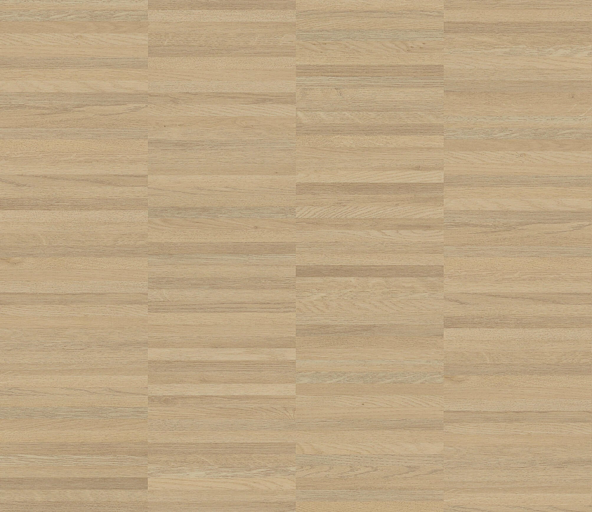 Heller Vinylboden aus dem IPC Project Design BL 631 Klebevinyl, hellgrau mit Holzmaserung, auf Laminatboden verlegt.