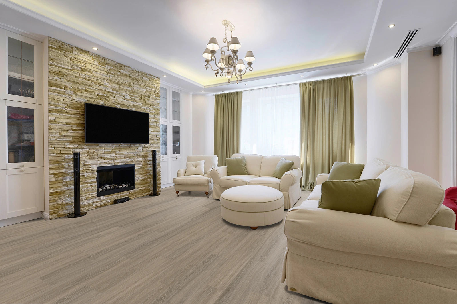 Vinylboden IPC Granat Eiche Andorra, Klebevinyl mit Holzoptik, natürliche Eichenstruktur, langlebiges Bodenbelagssystem.