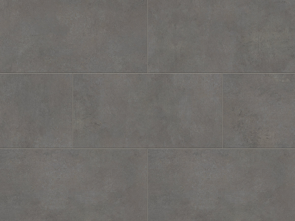 Ceramin Vinylboden Lambrusco Mouse Grey 57596, PVC-freie Designfliese mit grauem Marmor-Look, langlebig und stilvoll.