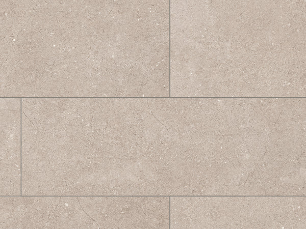 Vinylboden Ceramin Tiles Adige Classic Grau 57612, PVC-freie Designfliese, moderne Vinylbodenoptik, langlebiges Material