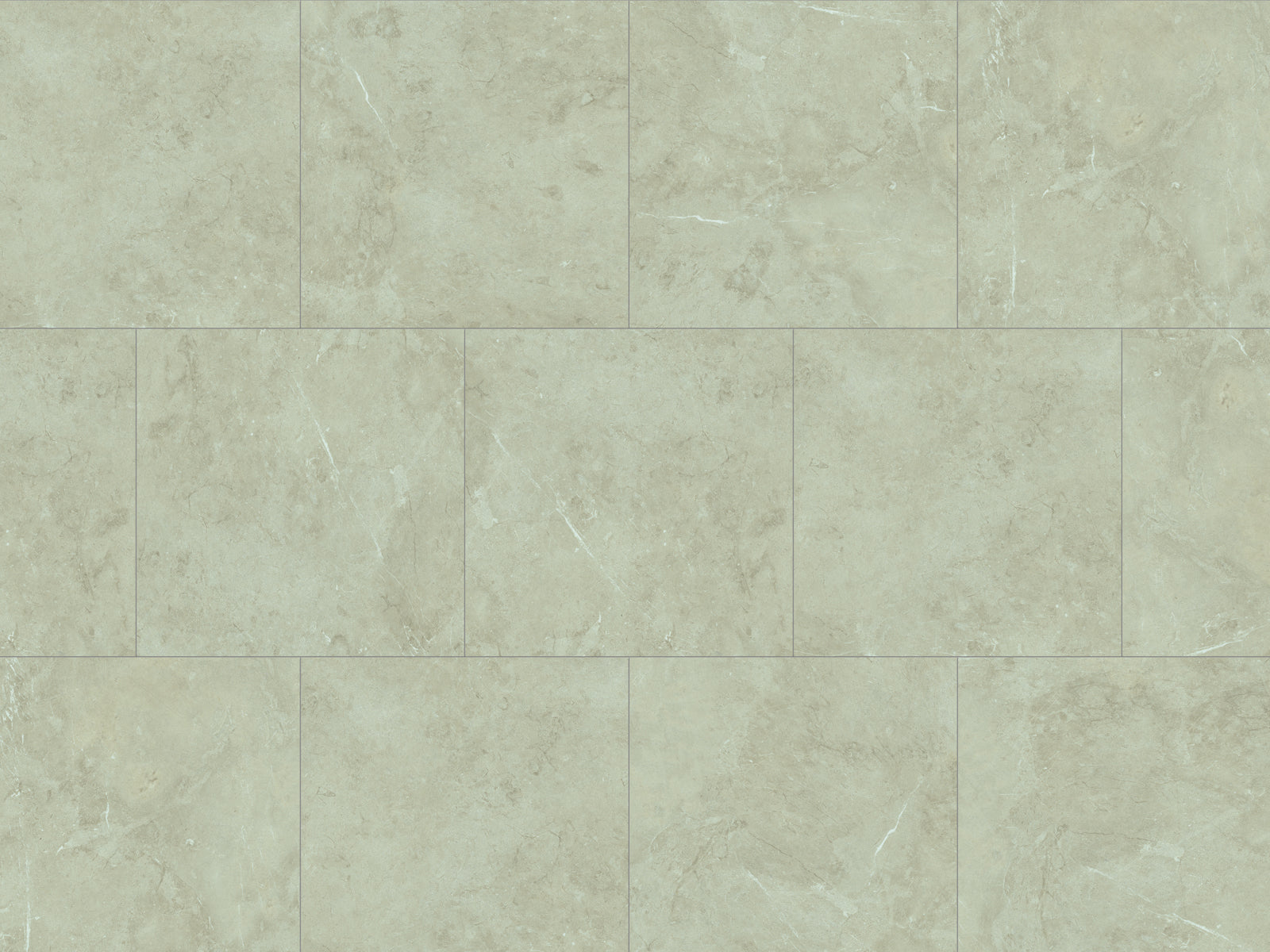 Ceramin Nuva Rock Carrara Grey Vinylboden, Klebe-Designboden, grau, mit Muster, 595x595 mm, strapazierfähig und langlebig