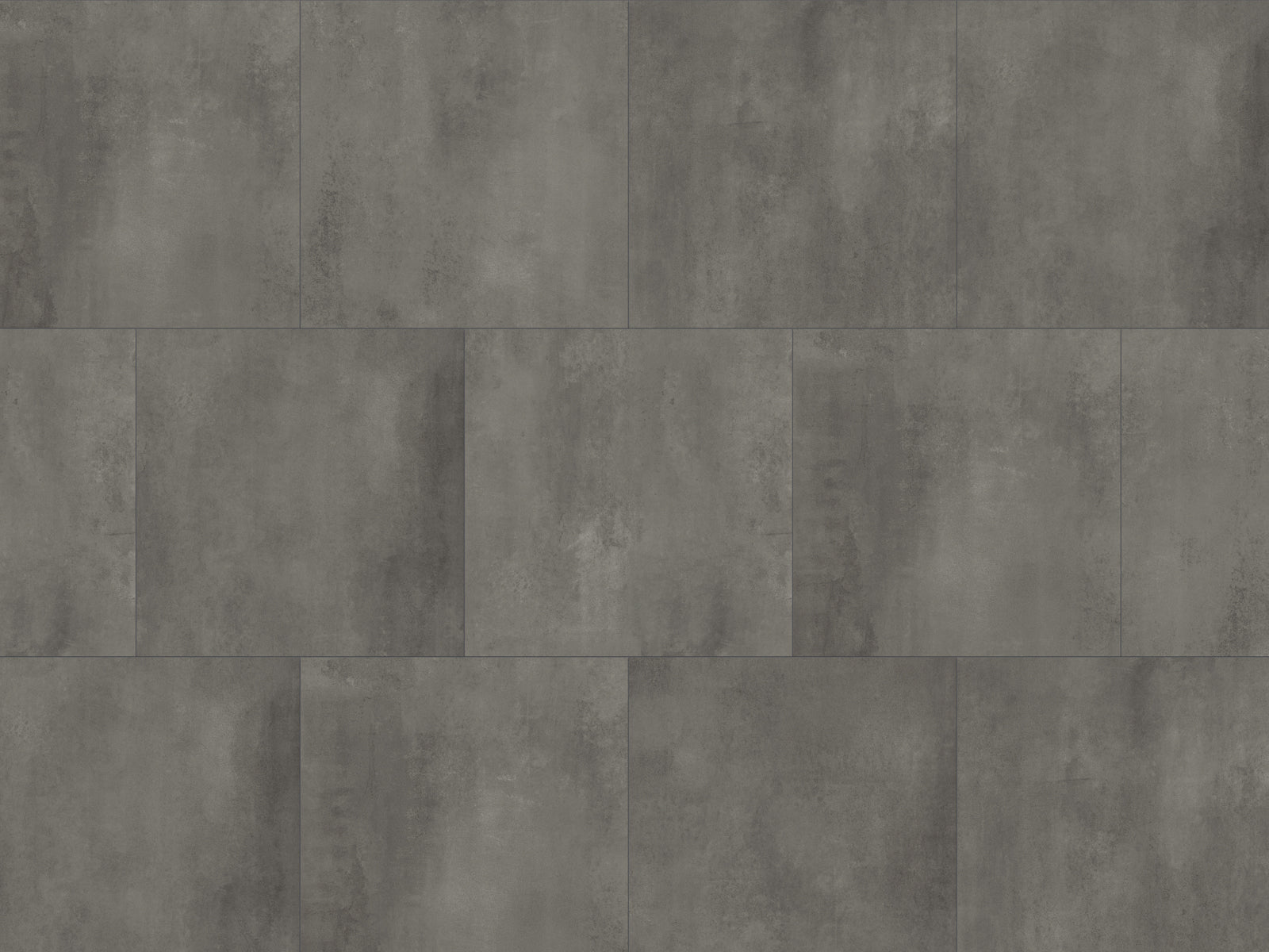 Ceramin Nuva Rock Mineral Vinylboden in Dunkelgrau, 59,5 x 59,5 cm, Klebe-Designboden, detailliertes Bild