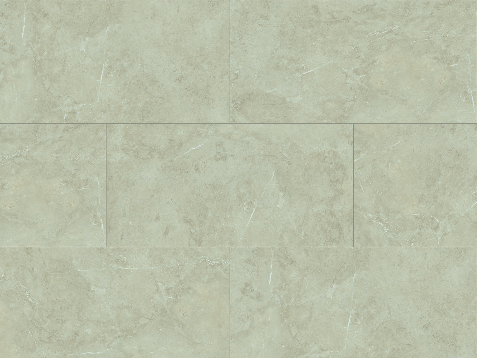 Ceramin Nuva Rock Carrara Grey Vinylboden, Klebe-Designboden mit grauem Marmorlook, 1190x595mm, strapazierfähiger Bodenbelag