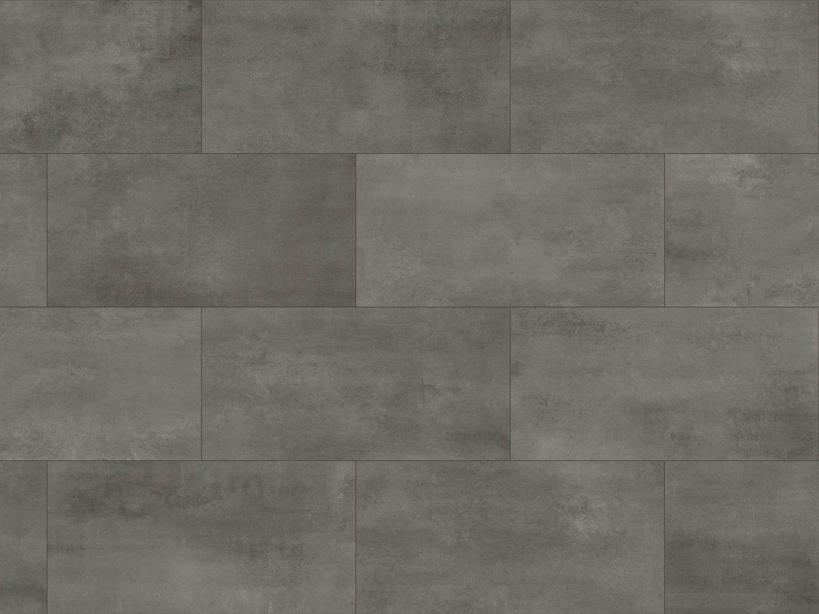 Ceramin Nuva Rock Vinylboden in Dunkelgrau, 77,6 × 38,7 cm, mineralischer Designboden mit natürlicher Steinoptik