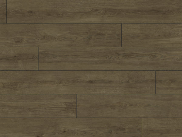 Vinylboden Ceramin Nuva Essential Soft Oak Mid Brown, Klick-Design, 1290x173mm, Holzoptik, Mid Brown Farbton