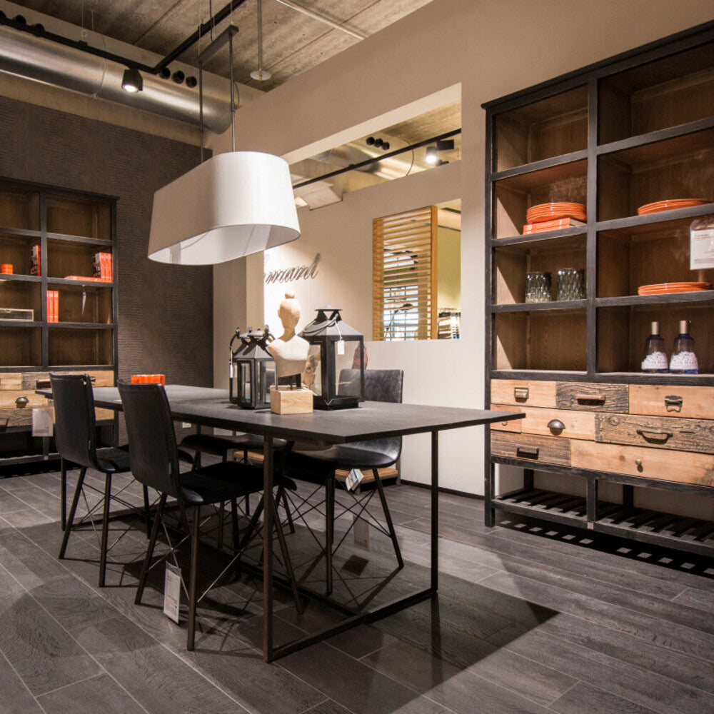 Moduléo Roots 55 Country Oak Vinylboden, Klebevinyl mit Holzoptik, braune Eichenoptik, langlebiger Bodenbelag, rechteckige Fliesenoptik