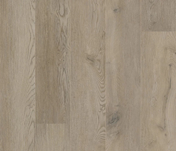 COREtec Vinylboden Egmont in Holzoptik, langlebig und stilvoll, mit natürlicher Maserung und braunen Tönen.