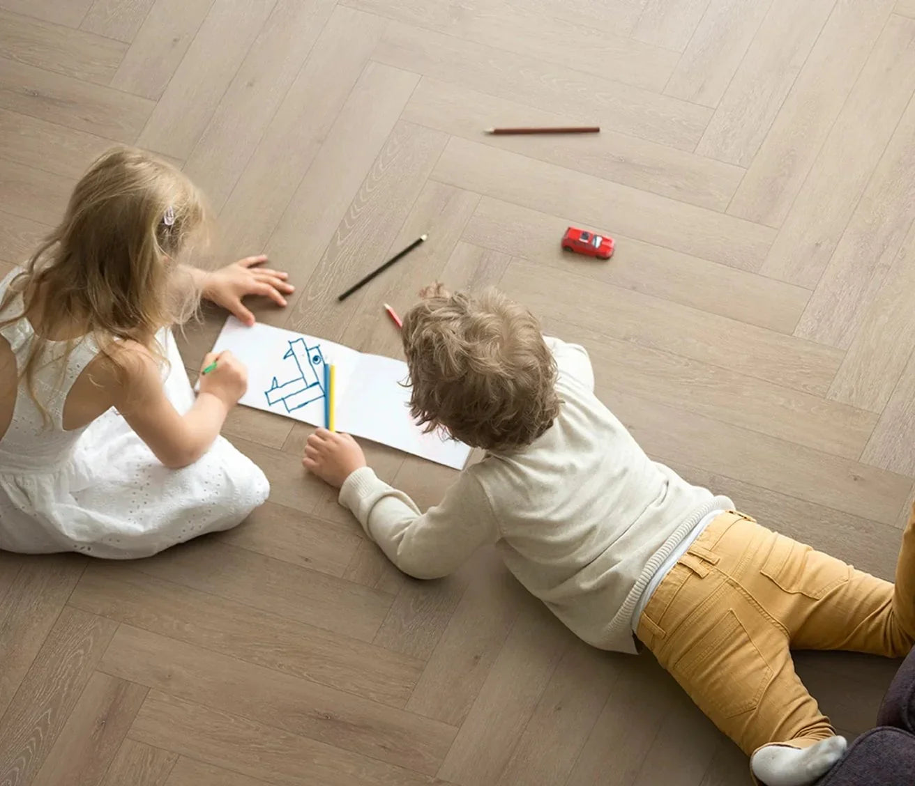 COREtec Naturals Herringbone Lumber - 50 LVPEH 804 - WaBo-Design