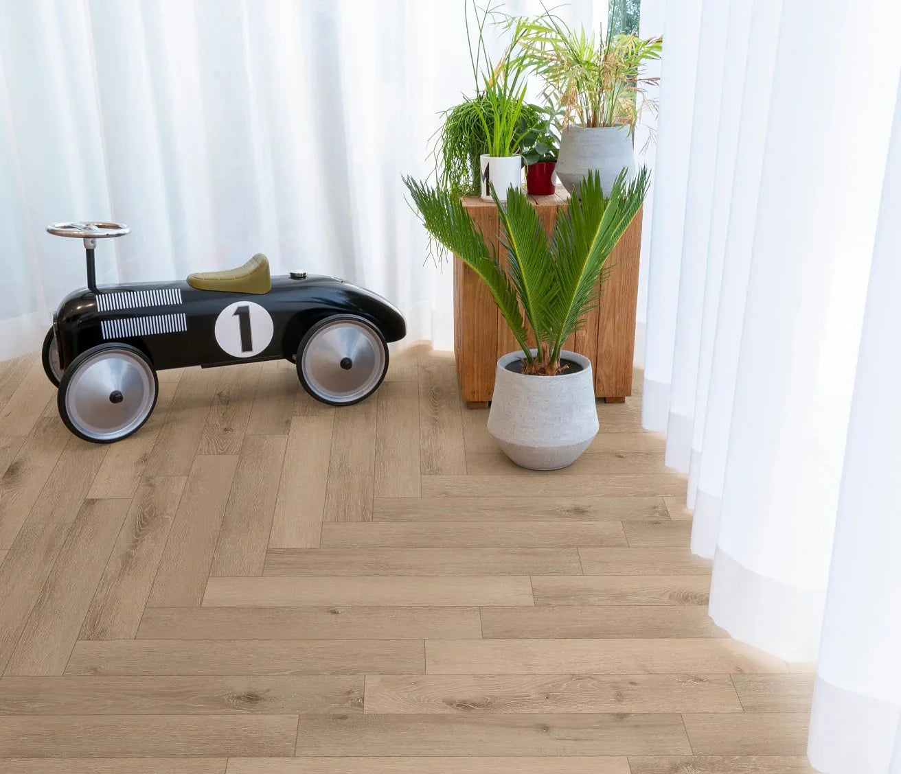 COREtec Naturals Herringbone Nimbus - 50 LVREH 140 - WaBo-Design