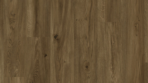 Tarkett iD Inspiration 55 Naturals Royal Oak Oiled Brown, Flächenansicht des Dekors im Breitformat