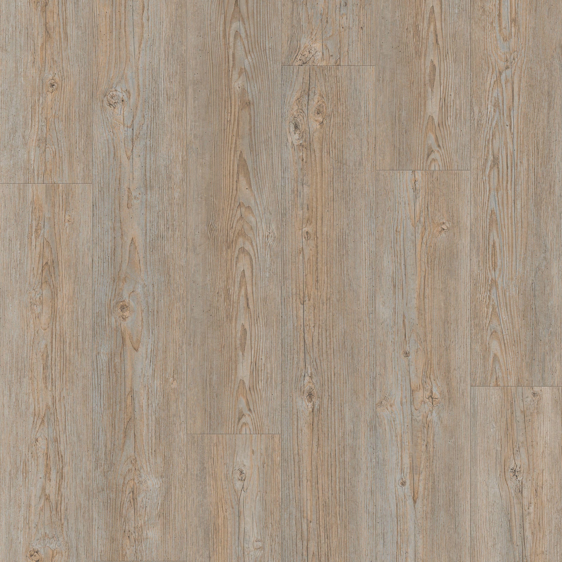 Vinylboden Tarkett iD Inspiration 55 Classics gebürstetes Kiefergrau, Klebevinyl, dekoratives Holzdesign, langlebiges Bodenbelag.
