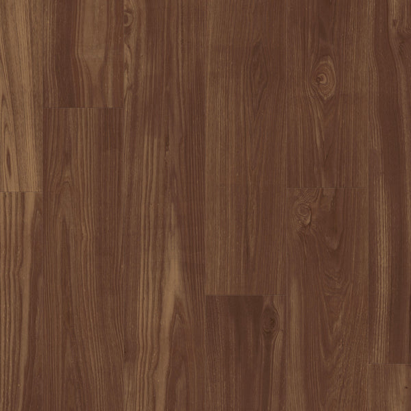 Vinylboden Tarkett iD Inspiration 55 Naturals Chestnut Smoked, Klebevinyl mit rustikaler Holzoptik und dunklem Narbenmuster.