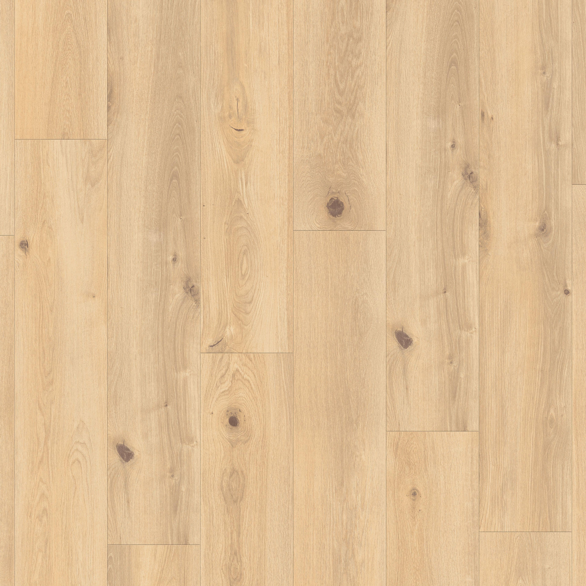 Vinylboden Tarkett iD Inspiration 55 Naturals Creek Oak Beige mit Holzstruktur und warmer Holzoptik, Klebevinyl für langlebigen Fußboden.