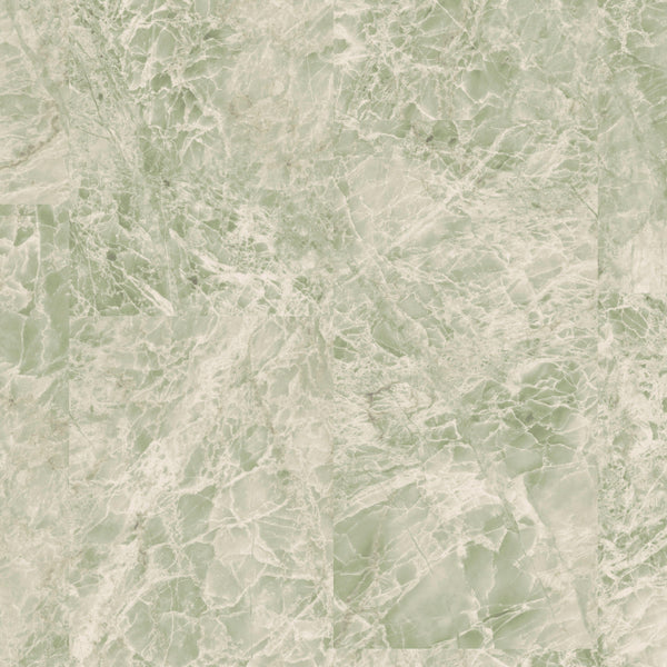 Vinylboden Tarkett iD Inspiration 55 Naturals Emperador Green mit Holzmaserung und grünem Farbton, Klebevinyl, Nahaufnahme