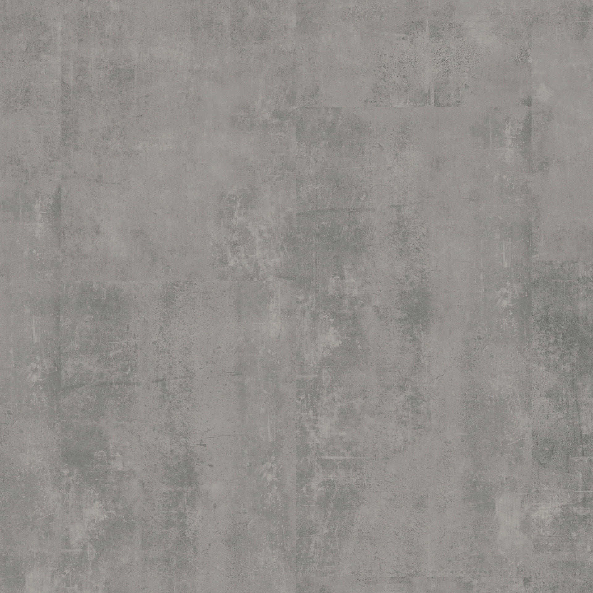 Tarkett iD Inspiration 55 Naturals Klebevinylboden in mittelgrauem Beton-Design mit Patina-Optik, strapazierfähig und modern.