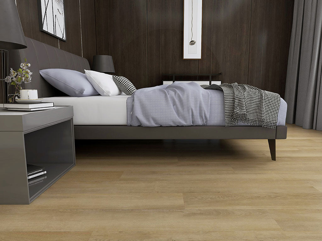World of SPC Akron Oak, Klickvinyl in Holzoptik