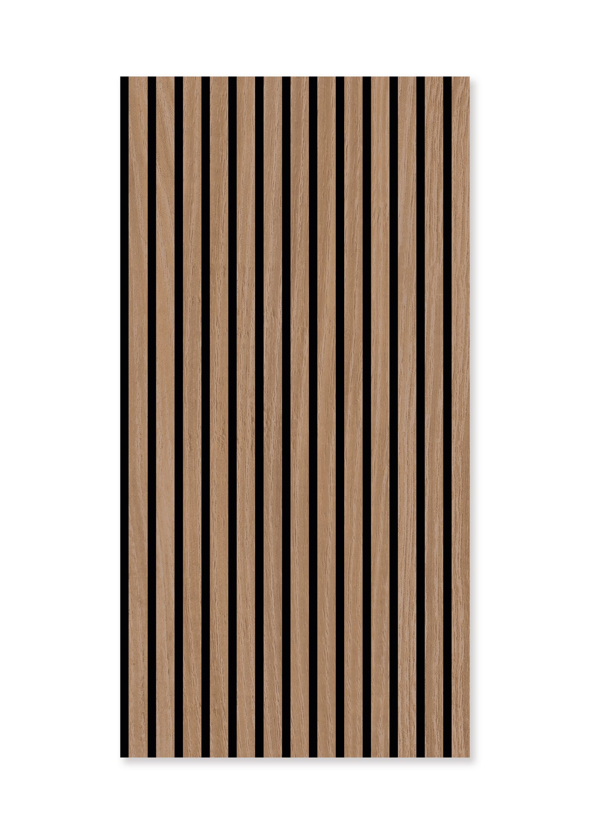 Jangal Wandpaneel Davert Eiche furniert, modulare Wandgestaltung, 52 x 104 cm, sichtbare Holzmaserung und elegante Oberfläche