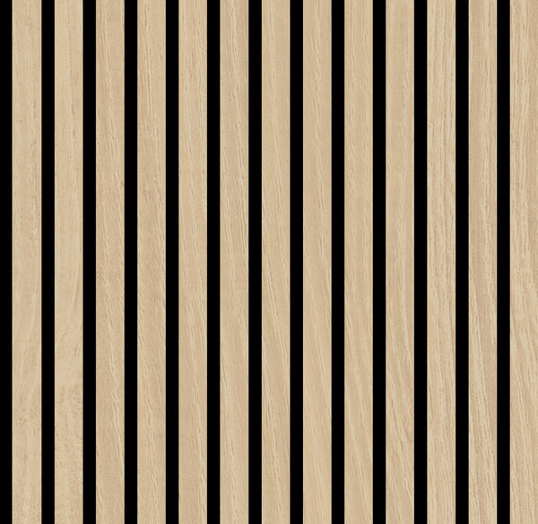Jangal Wandpaneel Jangal Modular Wall Fanal Eichenfurnier, 52x52 cm, modernes Wanddekor mit Holzoptik