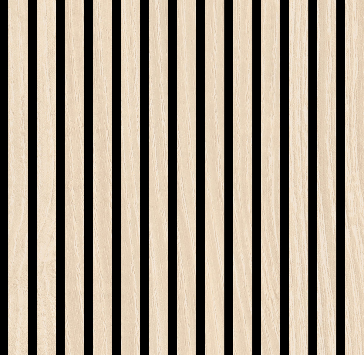 Jangal Wandpaneel Letea Eiche furniert, modulare Wanddekoration, 52 x 52 cm, natürliche Holzstruktur und elegante Oberfläche