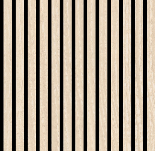 Jangal Wandpaneel Letea Eiche furniert, modulare Wanddekoration, 52 x 52 cm, natürliche Holzstruktur und elegante Oberfläche