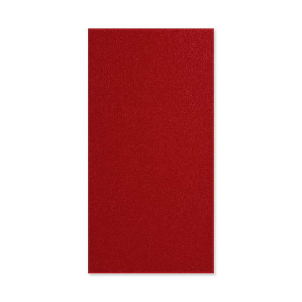 Jangal Wandpaneel Cherry Red aus PET-Filz mit abgeschrägten Kanten, 52 x 104 cm, modulare Wanddekoration in rotem Filz.