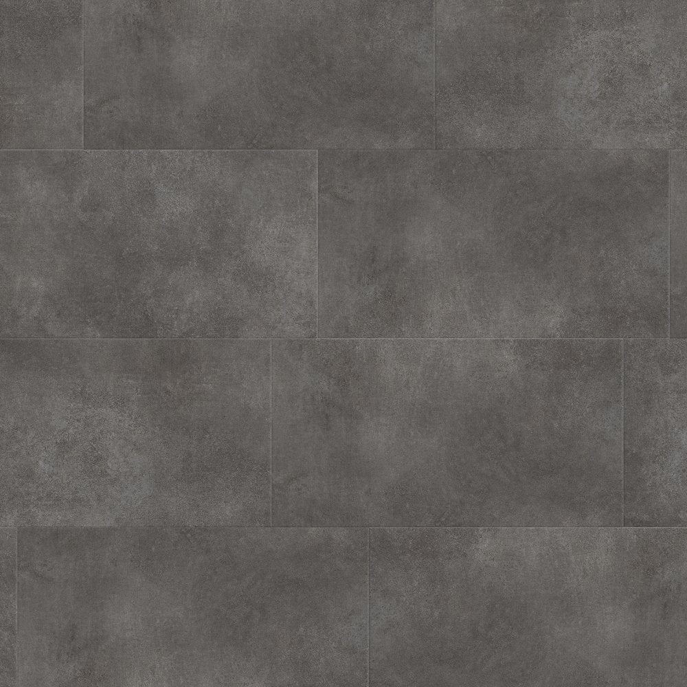 Gerflor Creation 30 Solid Clic Bloom Uni Dark Vinylboden, dunkle klickbarer Vinylboden mit Holzmaserung und glatter Oberfläche