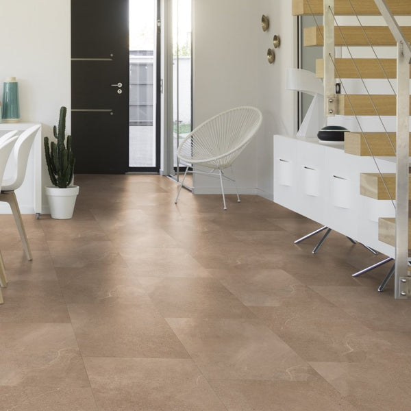 Gerflor Creation 30 Curton Stone Taupe 1604 Vinylboden aus Klebevinyl, in Steinoptik mit Taupe-Farbton, langlebiges Design.