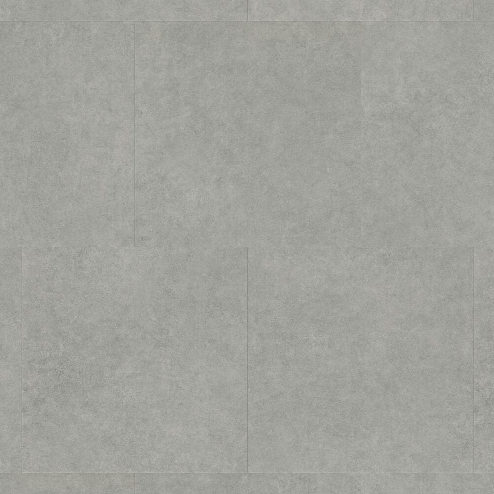 Gerflor Creation 40 Zen Bloom Uni Souris Vinylboden, Klebevinyl mit moussiertem Design, langlebig und pflegeleicht