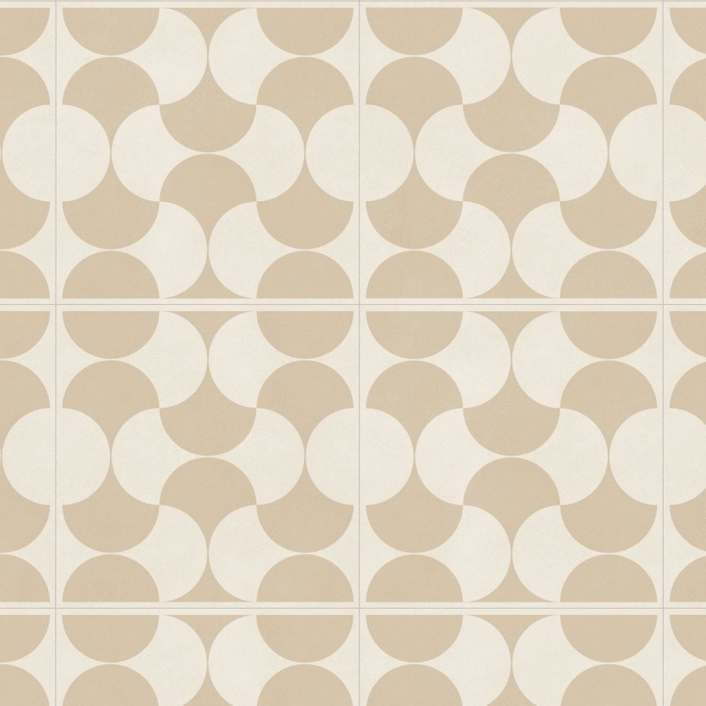 Gerflor Creation 55 Luna Beige Vinylboden, klebevinyl mit beigem Muster, strapazierfähig und stilvoll für Wohnräume.