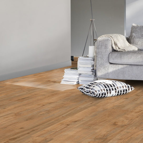 Gerflor Creation 55 Savage Oak Honey 1709 Vinylboden, Klebevinyl mit Eichenholzdesign, detailreiche Holzstruktur und warme Farbnuancen