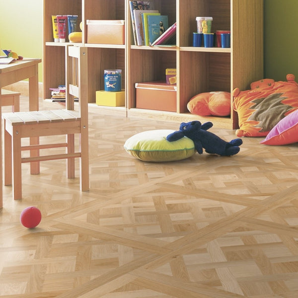 Gerflor Creation 55 Versailles Honey Vinylboden aus Klebevinyl, hellbraune Holzoptik, langlebig und pflegeleicht, für Wohnräume