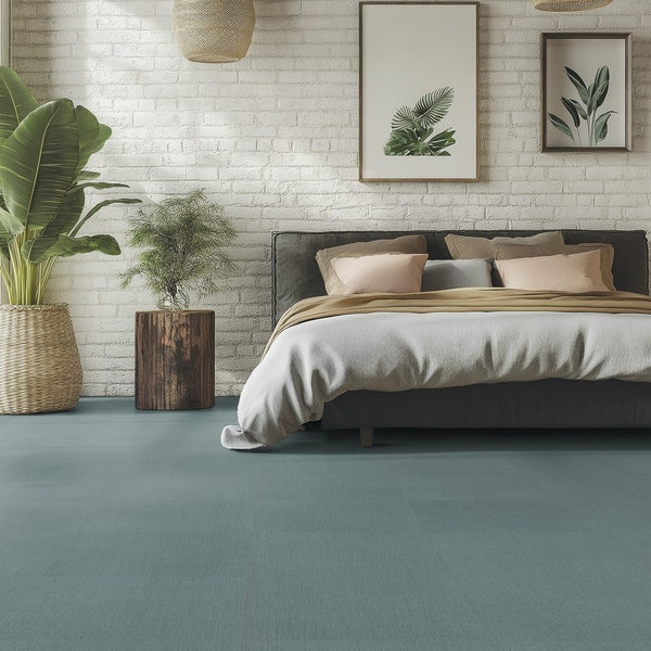Gerflor Creation 55 Zen Finesse Green 1487 Vinylboden, klebevinyl, grüne und beige Muster, strapazierfähige Oberfläche
