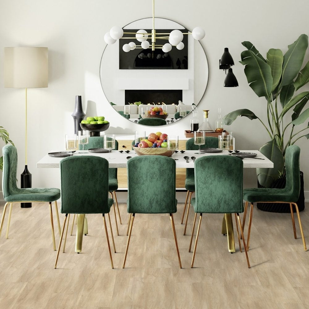 Gerflor Creation 55 Solid Clic Zen Swiss Oak Beige Vinylboden, Klick-Vinyl mit Holzmaserung, langlebig und pflegeleicht.