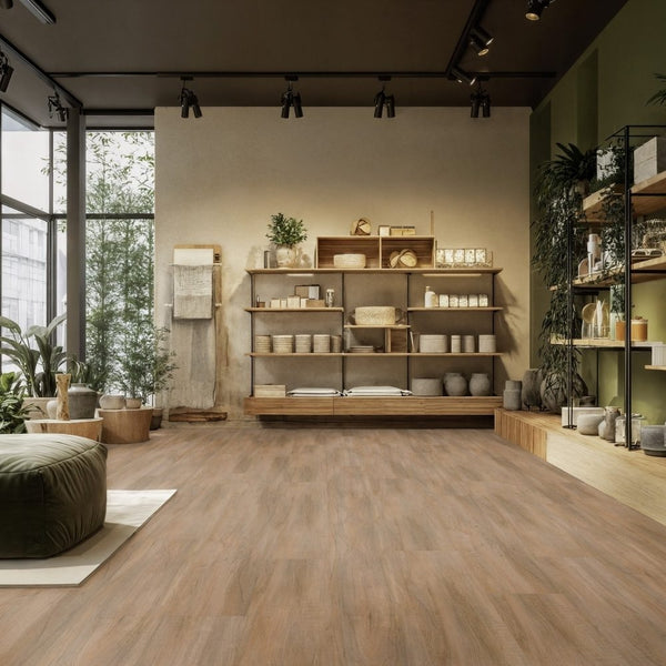 Gerflor Creation 55 Zen Swiss Oak Golden Vinylboden, klebevinyl mit Holzoptik, detailreiche Oberfläche, langlebiges Design.