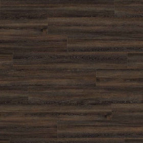 Moduleo Roots 55 Ethnic Wenge Vinylboden, Klebevinyl mit dunklem Holzdesign und dekorativen Maserungen.