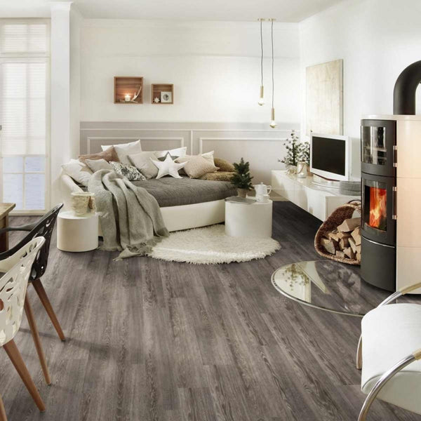 Vinylboden Project Floors ECO 3612 aus der Bio-Vinyl (PVC-frei) Klebevinyl-Serie, helle Holzoptik, Bodenbelag für Innenräume