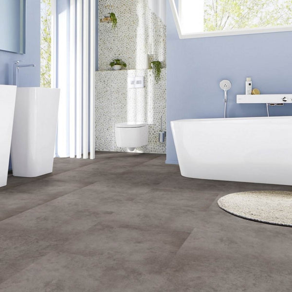 Vinylboden Project Floors ECO 980 Bio-Vinyl, PVC-frei, Klebevinyl, in hellem Holzoptik, detailliertes Muster sichtbar