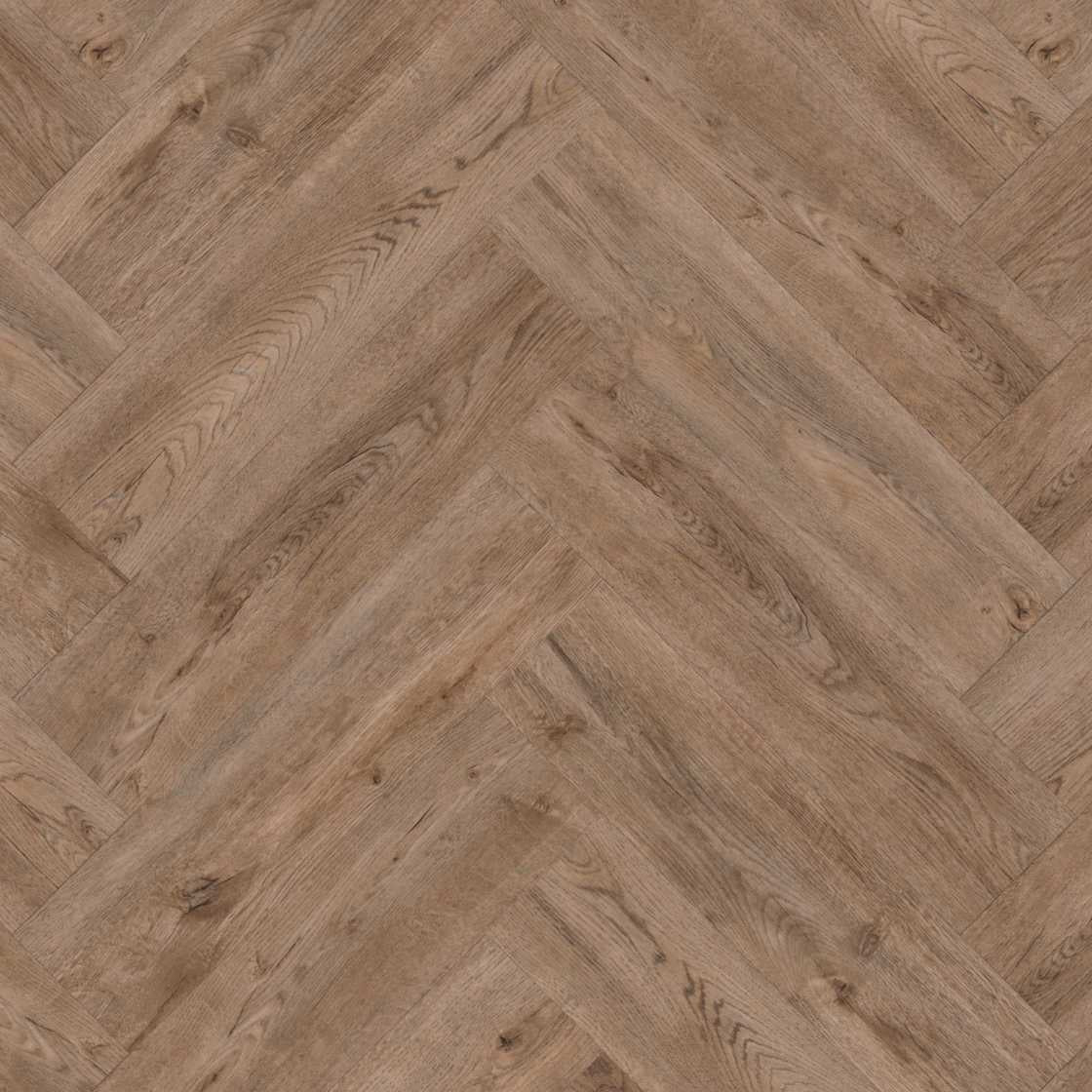 Vinylboden Project Floors floors@work PW 3150 Fischgrät, Klebevinyl, 610×152 cm, Holzoptik, dekorative Fischgrätenmuster