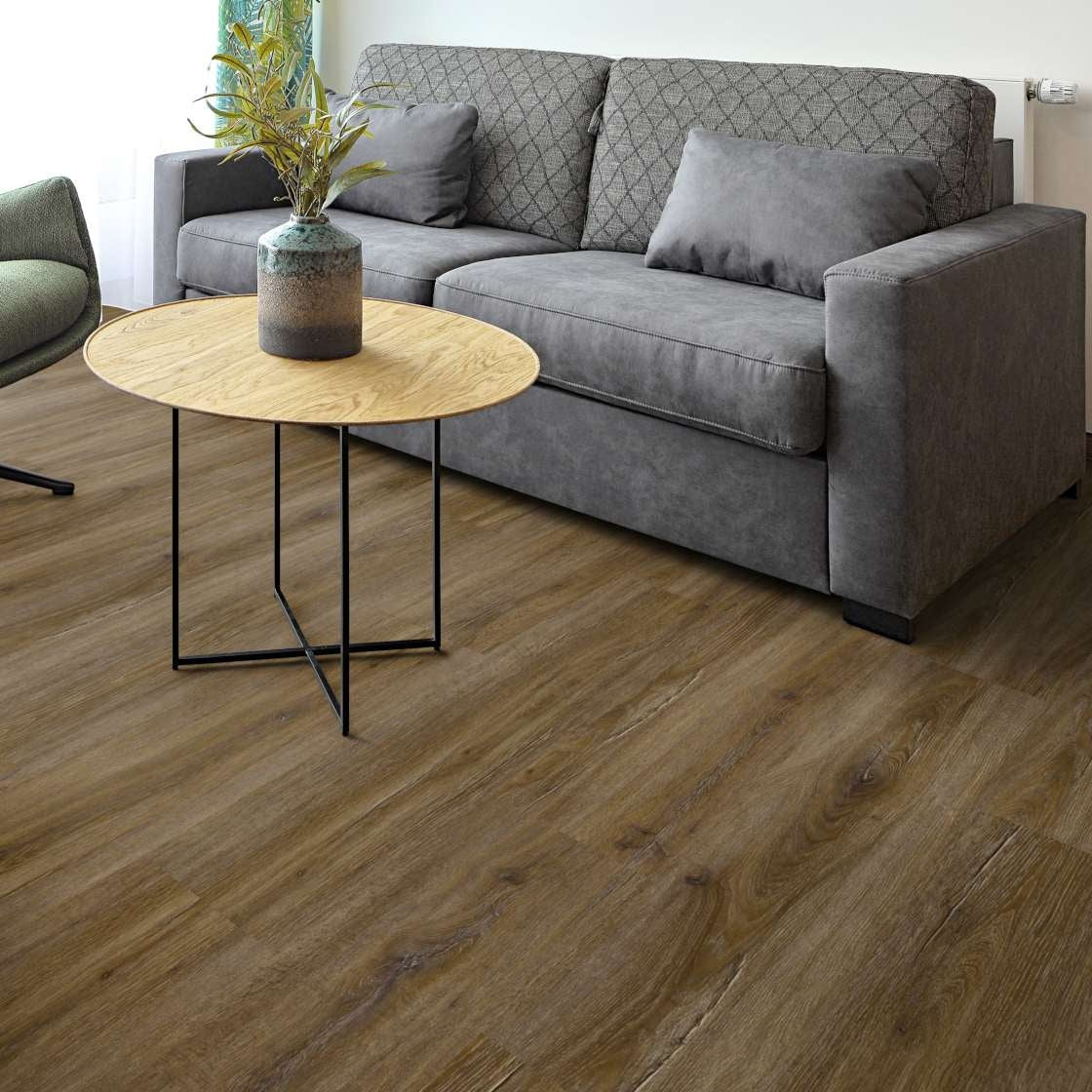 Vinylboden Project Floors floors@work PW 3919, Eichen-Design, Klebevinyl, langlebige und elegante Oberfläche.