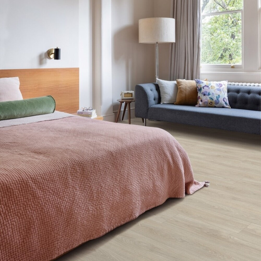 Modulo Roots 55 Laurel Oak Vinylboden, Klebevinyl, mit Holzmaserung in natürlichem Eichen-Look, hochwertiges Vinylboden-Design