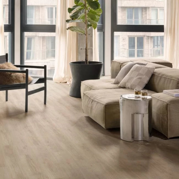 Moduleo Vinylboden LayRed 55 Blackjack Oak mit Trittschalldämmung, dunkles Eichen-Design, Klick-Vinyl für Wohnräume