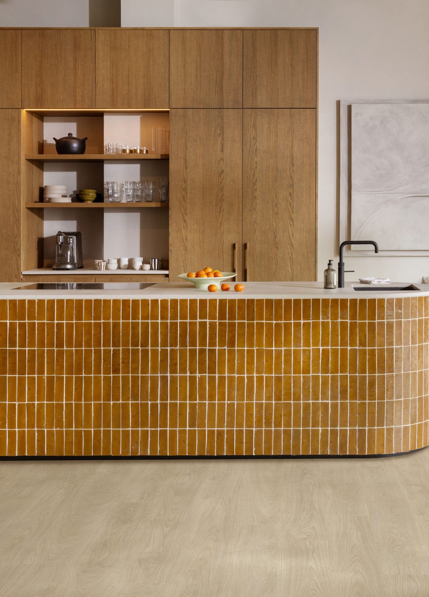 Moduleo LayRed 55 Laurel Oak Vinylboden mit Trittschalldämmung, Klick-Vinyl-Design im Holzlook für Innenräume