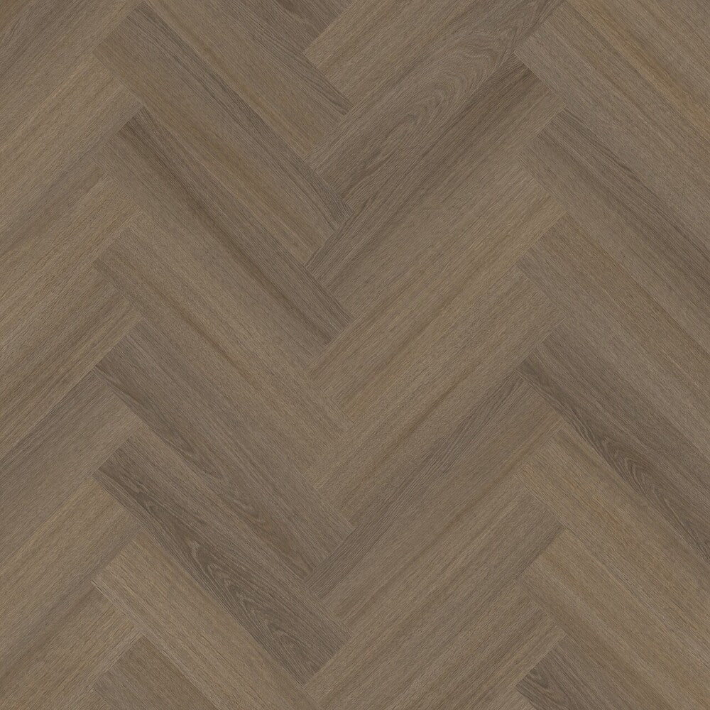 Moduléo Roots 55 Glyde Eichen Vinylboden im Fischgrätmuster, Klebevinyl, detailreiche Holzmaserung und natürliche Optik