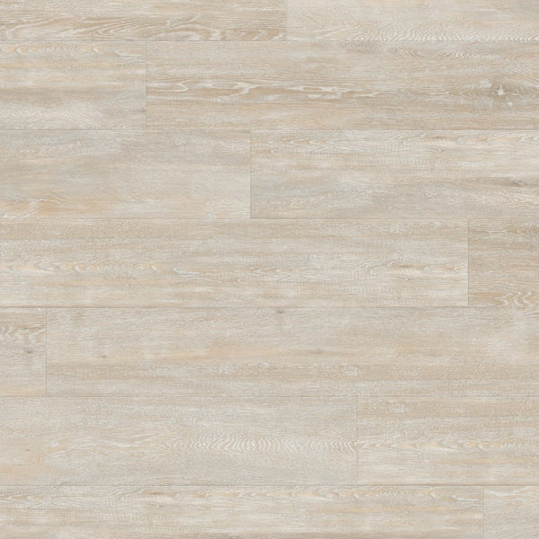 Gerflor Creation 40 Vinylboden in Weiß Lime 0584, Klebevinyl mit Holzoptik, strapazierfähig und modern für Innenräume